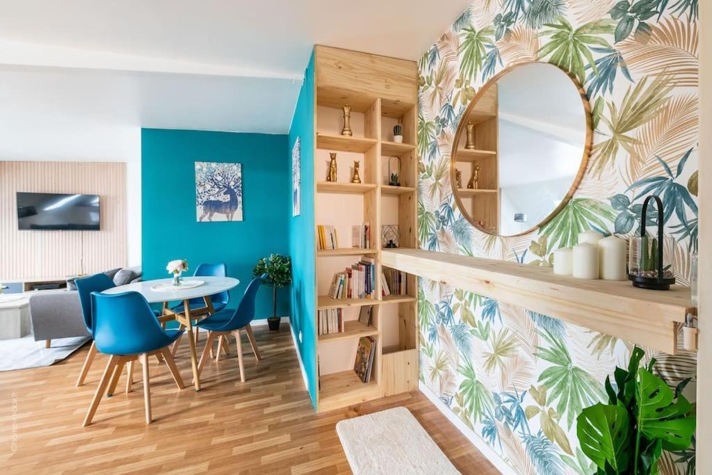 Ferienwohnung La Belle Echappee Parisienne - Gare - Hyper Centre Les Mureaux Exterior foto